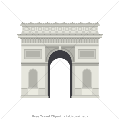 Arc de Triomphe(France) clipart