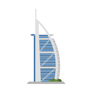 Burj Al Arab Free PNG Illustration