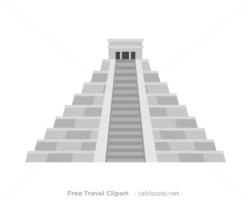 Chichen Itza(Mexico) clipart