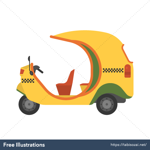 Coco taxi Free Illustration
