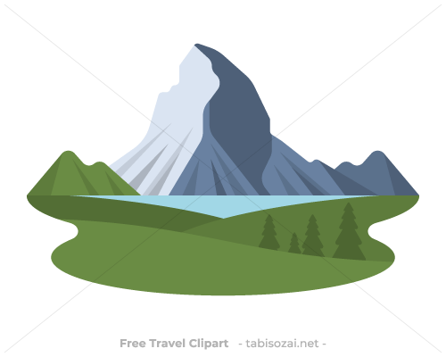 Matterhorn (Monte Cervino)(Switzerland) clipart