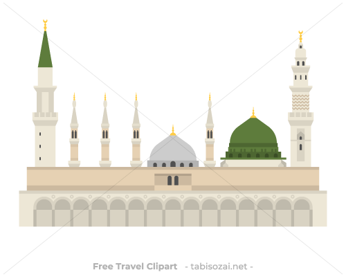 Al Masjid An Nabawi(Saudi Arabia) clipart