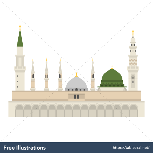 al masjid an nabawi free vector illustrations tabisozai al masjid an nabawi free vector