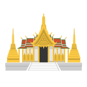 Wat Phra Kaew Free PNG Illustration