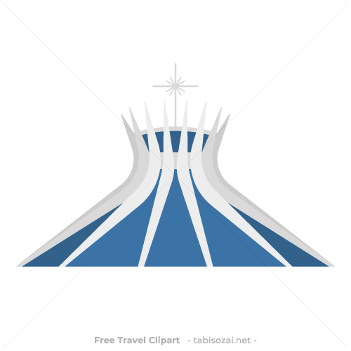 Catedral de Brasília(Brazil) clipart