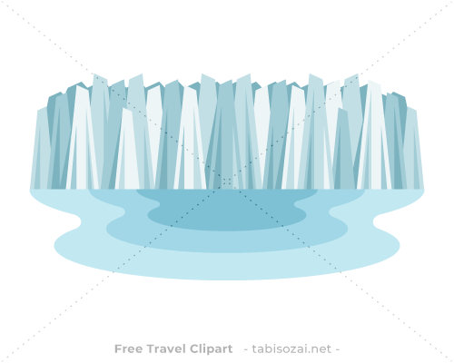 Perito Moreno Glacier(Argentina) clipart
