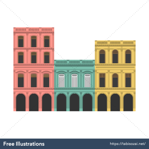 Old Havana Free Illustration