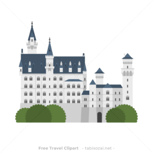 Neuschwanstein Castle Free PNG Clipart