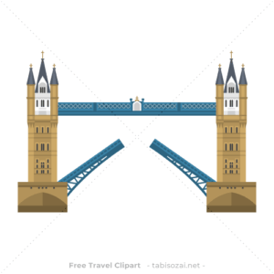 Tower Bridge Free PNG Clipart