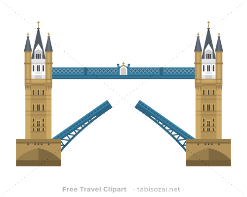 Tower Bridge(United Kingdom) clipart