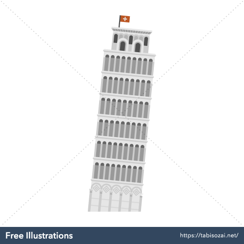 Torre Di Pisa Italy Free Illustrations Tabisozai