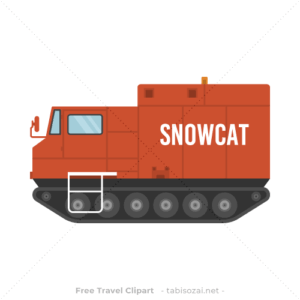 Snowcat Free PNG Clipart