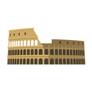 Colosseum Free PNG Illustration