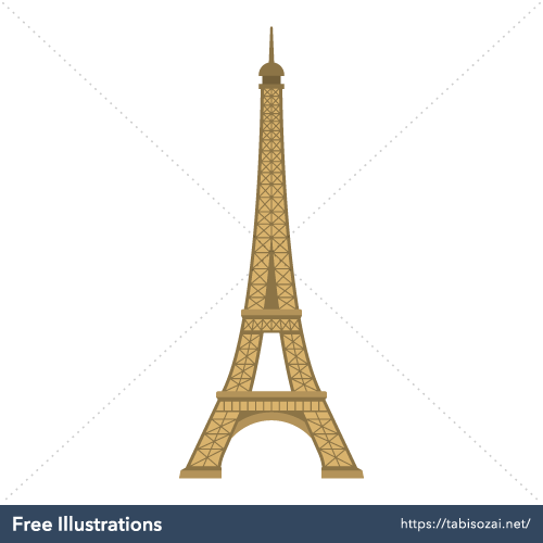 Eiffel Tower Free Illustration