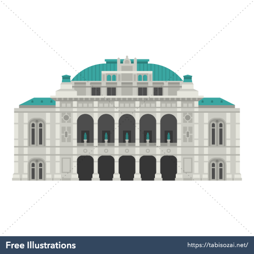 Wiener Staatsoper Free Illustration