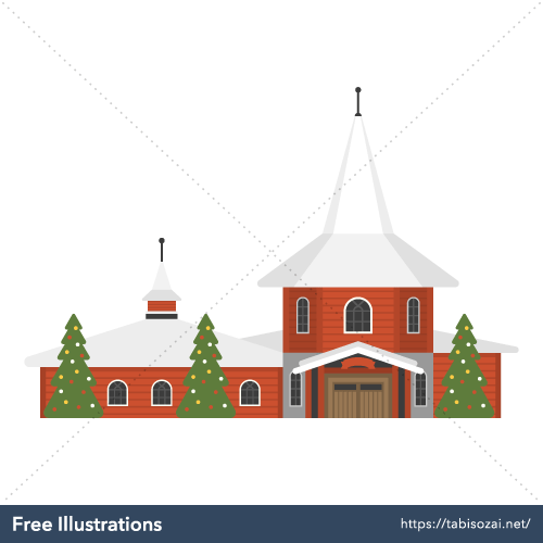 Santa Claus Village Free Illustration