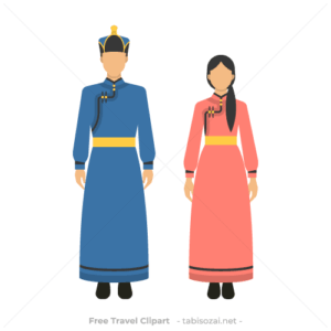 Deel (Монгол дээл) Free PNG Clipart