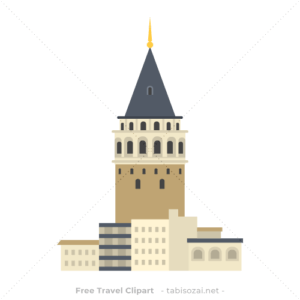 Galata Tower (Galata Kulesi) Free PNG Clipart